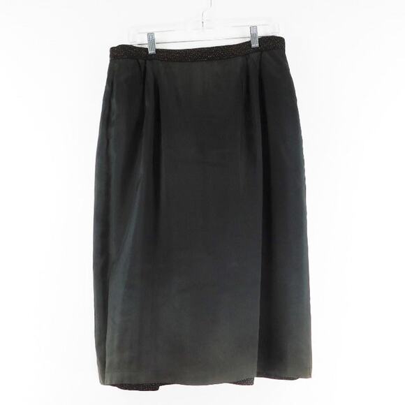 Wool Acetate Nylon Skirt with Lining Womens 16/17 - Picture 5 of 5